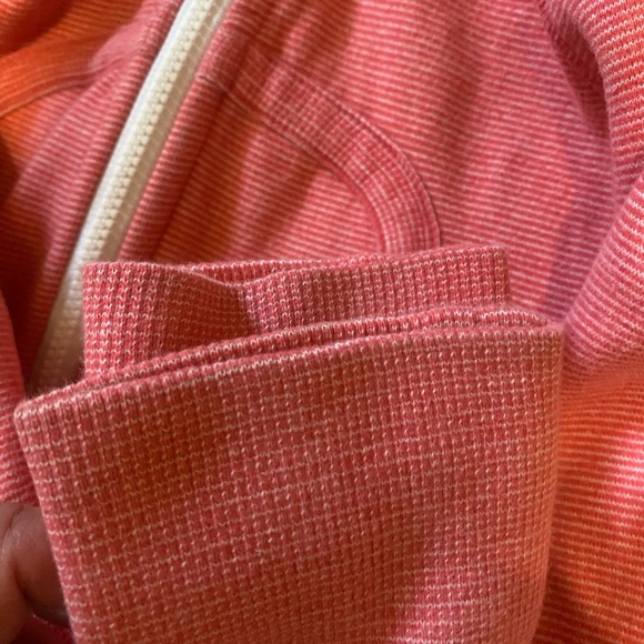 Lululemon Athletica passion pink wee stripe scuba Hoodie hoody - Picture 5 of 7